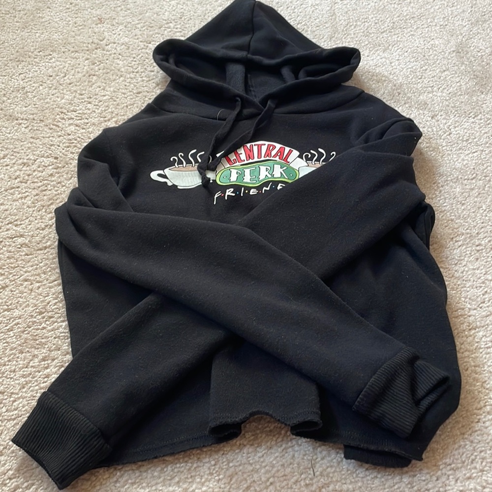 FRIENDS Cropped Hoodie